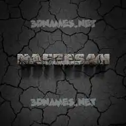 nafeesah in Cracked Stone style - 3D name wallpaper