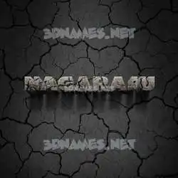 nagaraju in Cracked Stone style - 3D name wallpaper