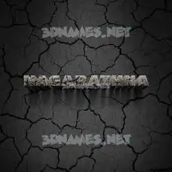 nagarathna in Cracked Stone style - 3D name wallpaper