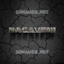 nagaveni in Cracked Stone style - 3D name wallpaper