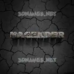 nagender in Cracked Stone style - 3D name wallpaper