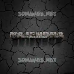 najendra in Cracked Stone style - 3D name wallpaper