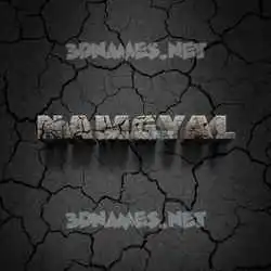 namgyal in Cracked Stone style - 3D name wallpaper