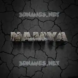 namya in Cracked Stone style - 3D name wallpaper
