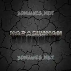narasimhan in Cracked Stone style - 3D name wallpaper