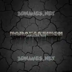narayansingh in Cracked Stone style - 3D name wallpaper