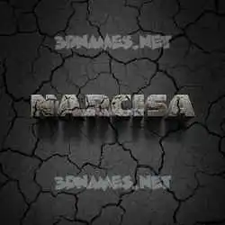 narcisa in Cracked Stone style - 3D name wallpaper