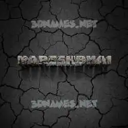 nareshbhai in Cracked Stone style - 3D name wallpaper