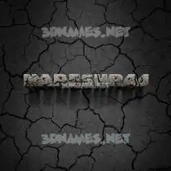 nareshraj in Cracked Stone style - 3D name wallpaper