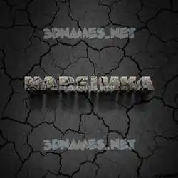 narsimha in Cracked Stone style - 3D name wallpaper