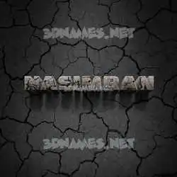 nasimran in Cracked Stone style - 3D name wallpaper