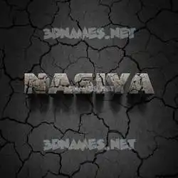 nasiya in Cracked Stone style - 3D name wallpaper