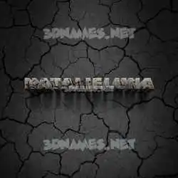natalieluna in Cracked Stone style - 3D name wallpaper