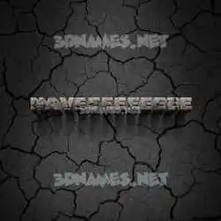 naveeeeeeeee in Cracked Stone style - 3D name wallpaper