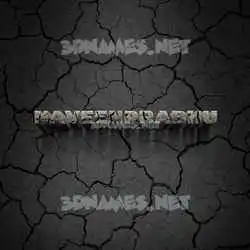 naveenprabhu in Cracked Stone style - 3D name wallpaper