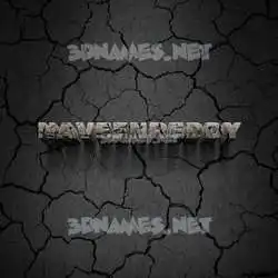 naveenreddy in Cracked Stone style - 3D name wallpaper