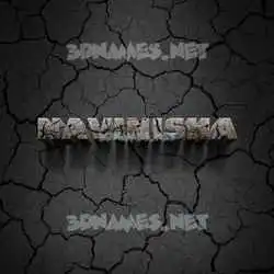 navinisha in Cracked Stone style - 3D name wallpaper