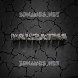 navratna in Cracked Stone style - 3D name wallpaper