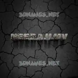 neerajluv in Cracked Stone style - 3D name wallpaper