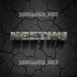 neethu in Cracked Stone style - 3D name wallpaper