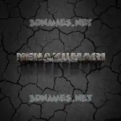 nehakumari in Cracked Stone style - 3D name wallpaper