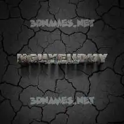 nguyenduy in Cracked Stone style - 3D name wallpaper