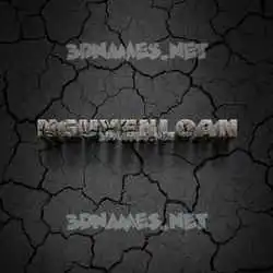 nguyenloan in Cracked Stone style - 3D name wallpaper