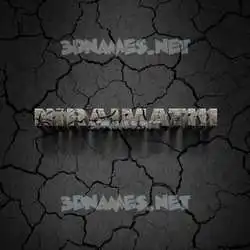 niraimathi in Cracked Stone style - 3D name wallpaper