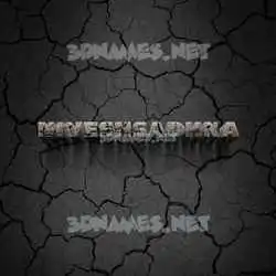 niveshsadhna in Cracked Stone style - 3D name wallpaper