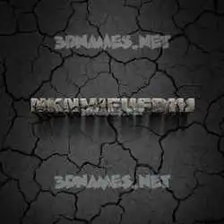 nknvjfufdhj in Cracked Stone style - 3D name wallpaper