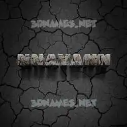 nnayann in Cracked Stone style - 3D name wallpaper