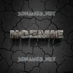 noemie in Cracked Stone style - 3D name wallpaper