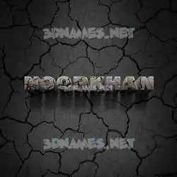 noorkhan in Cracked Stone style - 3D name wallpaper