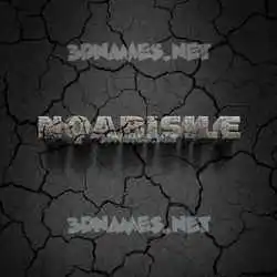 nqabisile in Cracked Stone style - 3D name wallpaper