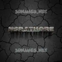 nsrathore in Cracked Stone style - 3D name wallpaper