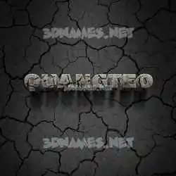 quangteo in Cracked Stone style - 3D name wallpaper
