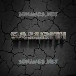 samriti in Cracked Stone style - 3D name wallpaper