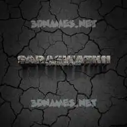 saraswathii in Cracked Stone style - 3D name wallpaper