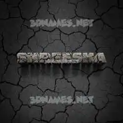 shreesha in Cracked Stone style - 3D name wallpaper