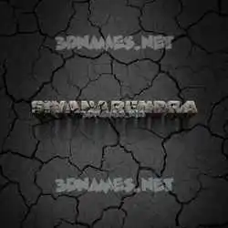sivanarendra in Cracked Stone style - 3D name wallpaper