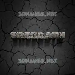 sreedath in Cracked Stone style - 3D name wallpaper