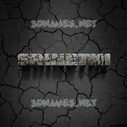 srinethi in Cracked Stone style - 3D name wallpaper