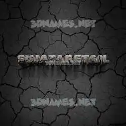 sujataretail in Cracked Stone style - 3D name wallpaper