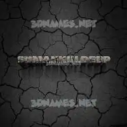 sumankuldeep in Cracked Stone style - 3D name wallpaper