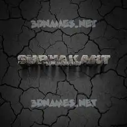 suryakant in Cracked Stone style - 3D name wallpaper