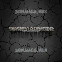 sushmanveer in Cracked Stone style - 3D name wallpaper
