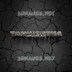 tannishtha in Cracked Stone style - 3D name wallpaper