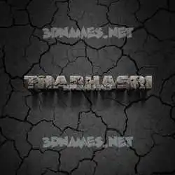 thabhasri in Cracked Stone style - 3D name wallpaper