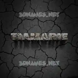 tiamarie in Cracked Stone style - 3D name wallpaper