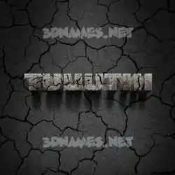 tuuutiii in Cracked Stone style - 3D name wallpaper